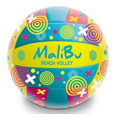 MONDO pallone malibu beach volley multicolor morbido adatto ai bambini