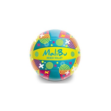 MONDO pallone malibu beach volley multicolor morbido adatto ai bambini