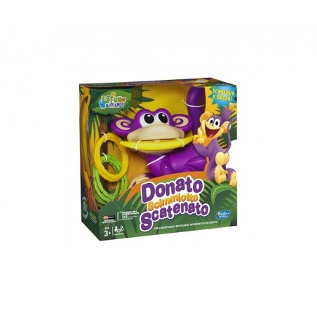 HASBRO DONATO SCIMMIOTTO SCATENATO,ANNI 3+