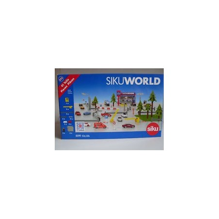 Siku world city life 5591 la città 41 pezzi 3anni+ 