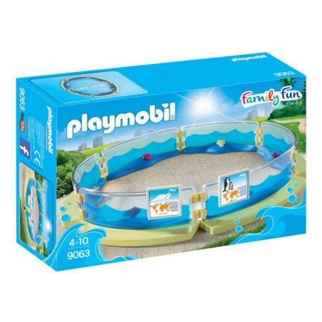 Playmobil 9063 - Vasca per i Pesci linea family fun età 4-10 anni 