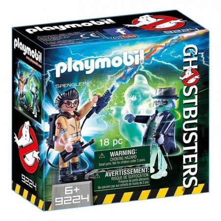 Playmobil 9224 Spengler e il Fantasma linea ghostbuster età 6+ 18 pezzi 