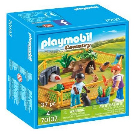 Playmobil 70137 recinto piccoli animali linea country 37 pezzi età 4+ 