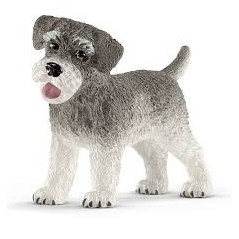 SCHLEICH ANIMALI CANE SHNAUZER, H 3cm, eta' 3+