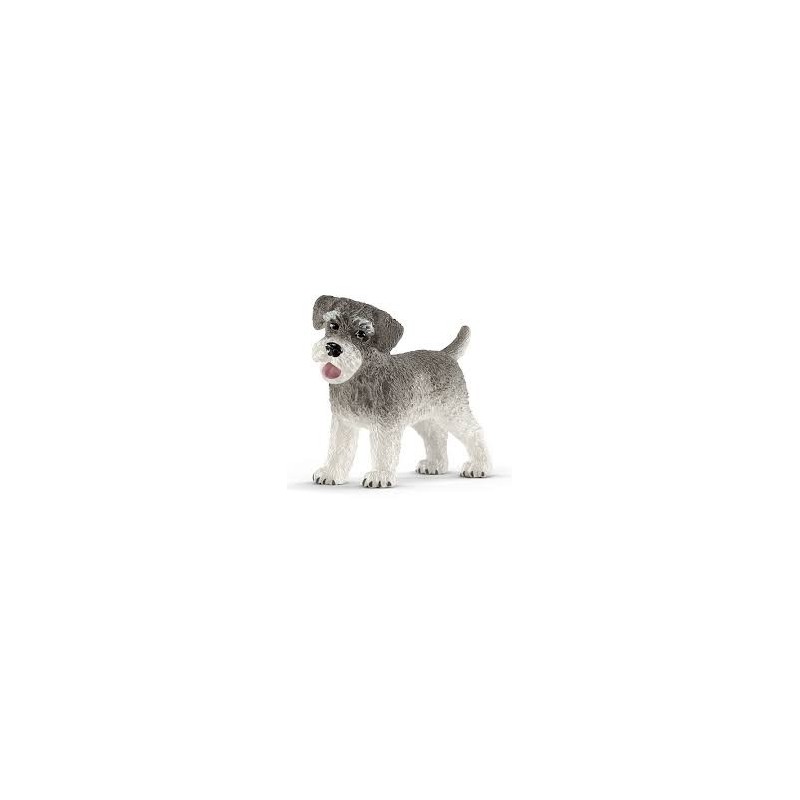 SCHLEICH ANIMALI CANE SHNAUZER, H 3cm, eta' 3+