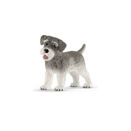 SCHLEICH ANIMALI CANE SHNAUZER, H 3cm, eta' 3+