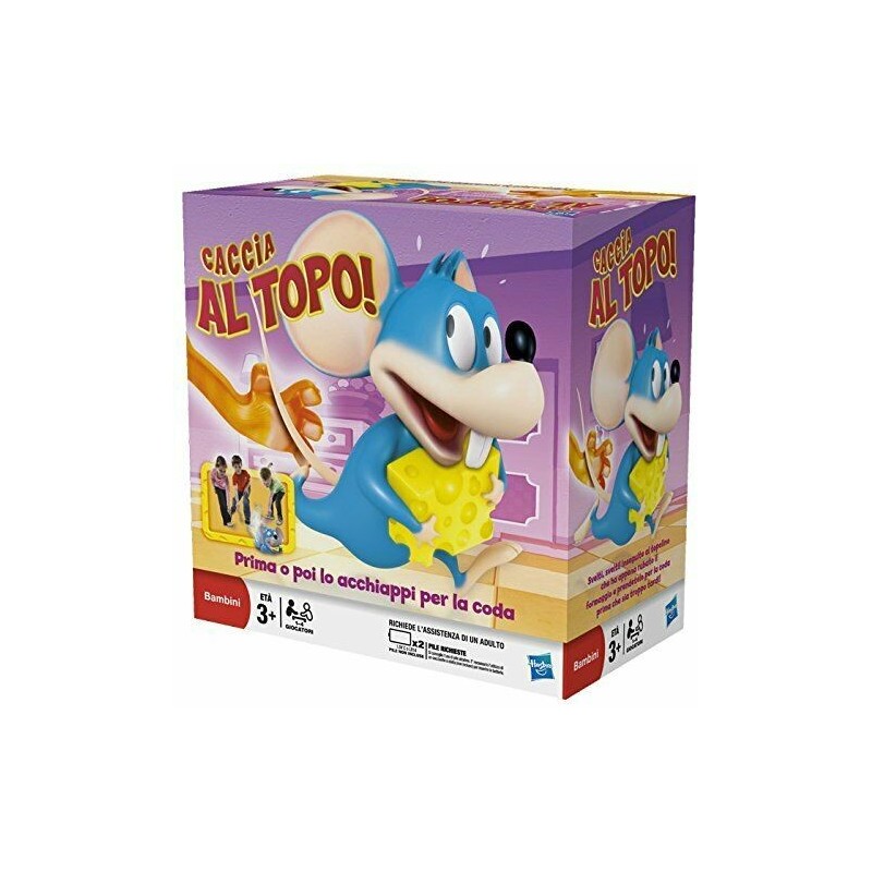 HASBRO GIOCO DI SOCIETA' CACCIA AL TOPO ETA' 3+