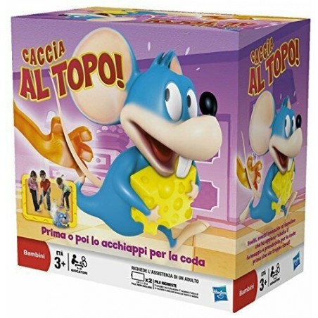 HASBRO GIOCO DI SOCIETA' CACCIA AL TOPO ETA' 3+