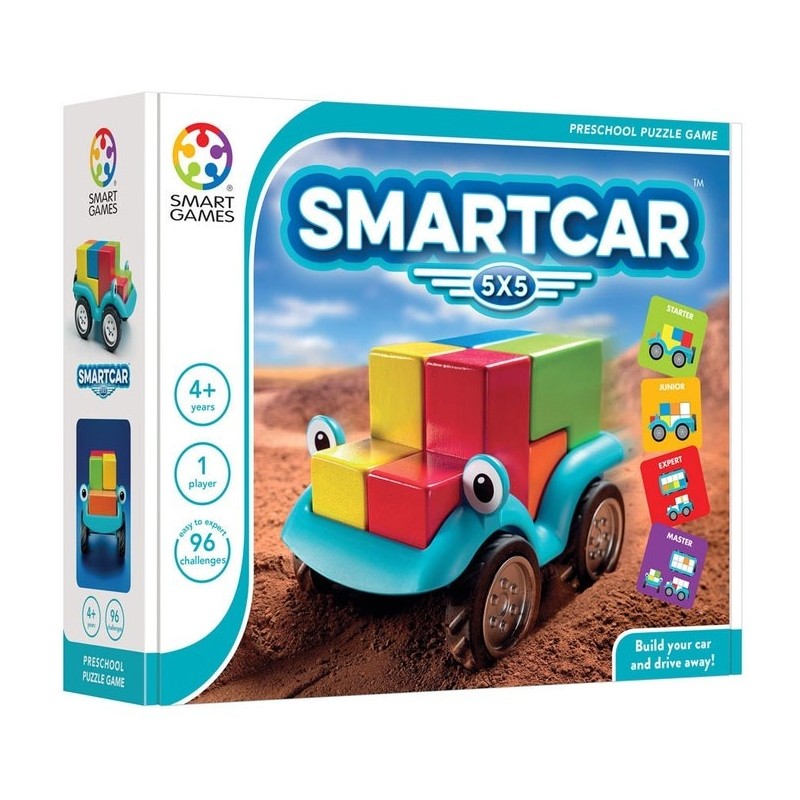 Smart games SmartCar, costruisci la macchina, anni 4+