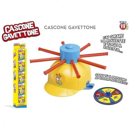 IMC TOYS CASCONE GAVETTONE FAI GIRARE LA ROULETTE E TOGLI IL PALETTO ETA' 4+