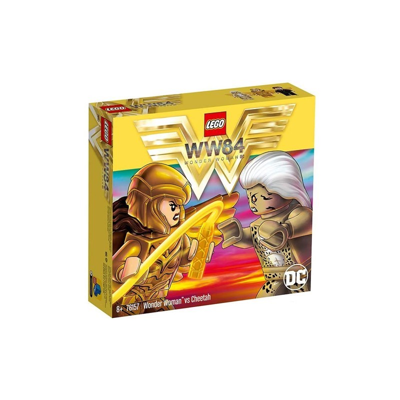 LEGO DC WONDER WOMAN 76157, WW84  VS CHEETAN, ETA' 8+.