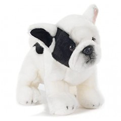 PLUSH & COMPANY FRANCKY BULLDOG FRANCESE, PELUCHES MORBIDISSIMO H 30 CM