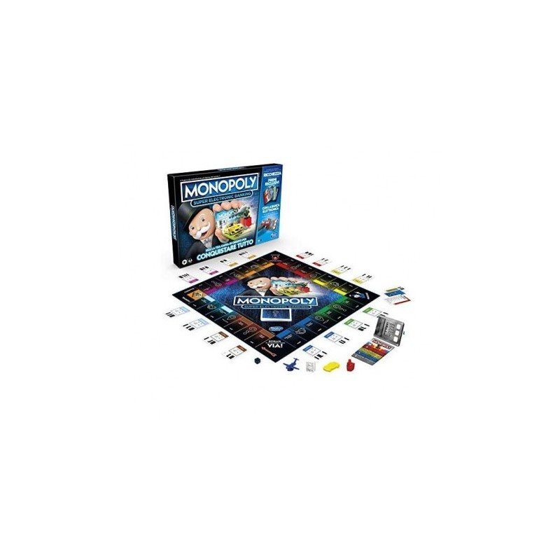 MONOPOLY SUPER ELECTRONIC BANKING, ANNI 8+