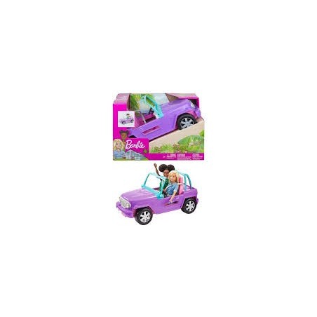 IL FUORISTRADA DI BARBIE, COMPLETO DI ACCESSORI, ANNI 3+
