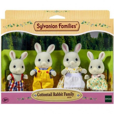 SYLVANIAN FAMILIES 4030 LA FAMIGLIA DEI CONIGLI COTTONTAIL, ANNI 3+