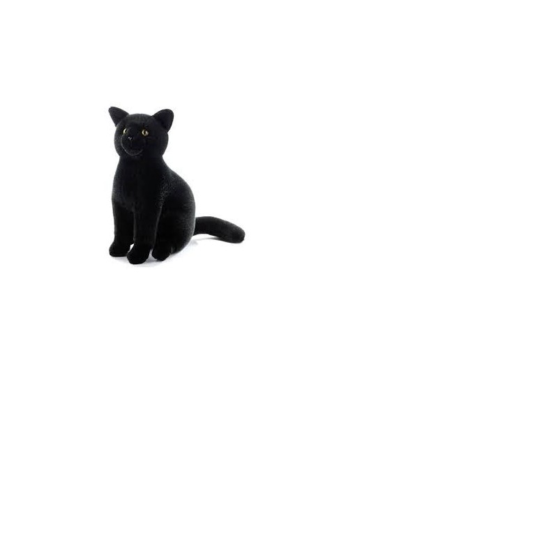 PLUSH & COMPANY "BOOMBY" GATTO NERO 30 CM