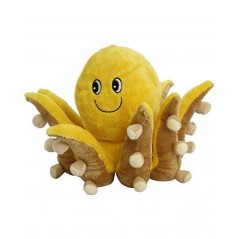 PLUSH & COMPANY "OTTAVIO"  POLPO GIALLO PELUCHE 45 CM