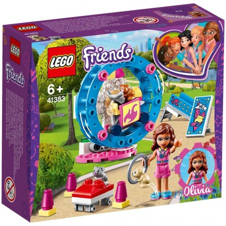 LEGO FRIENDS 41383,L'AREA GIOCO DEL CRICETOO DI OLIVIA, ANNI 6+