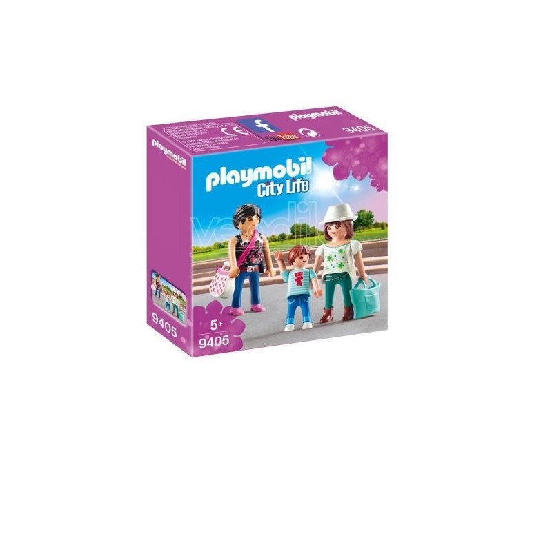 PLAYMOBIL CITY LIFE 9405, SHOPPING TRA RAGAZZE, ANNI 5+