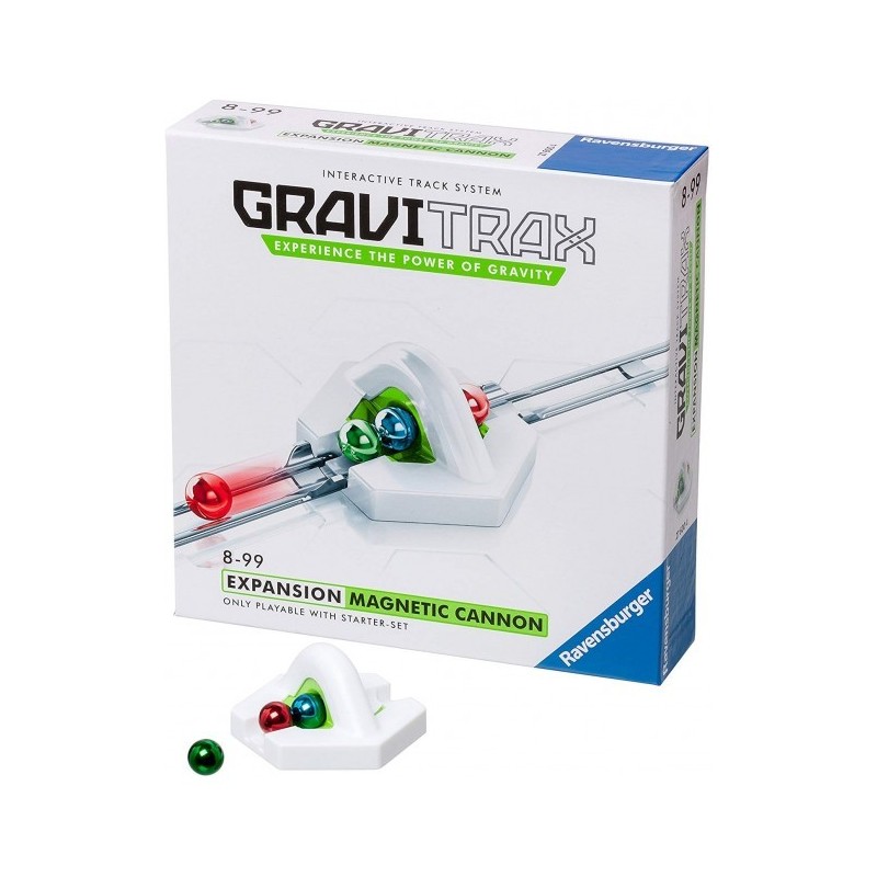 GRAVITRAX ESPANSIONE CANNONE MAGNETICO, RAVENSBURGER, ANNI 8-99