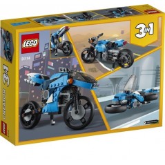 LEGO CREATOR 31114, MOTO 3 IN 1, ANNI 8+