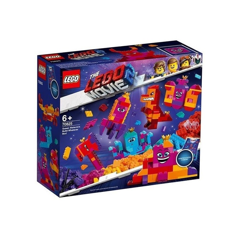 LEGO MOVIE 70825, IL BOX COSTRUISCI TUTTO DELLA REGINA WATEVRA, ANNI 6+