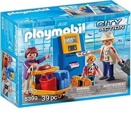 PLAYMOBIL CITY ACTION 5399, FAMIGLIA ALL'IMBARCO, ANNI 4-10