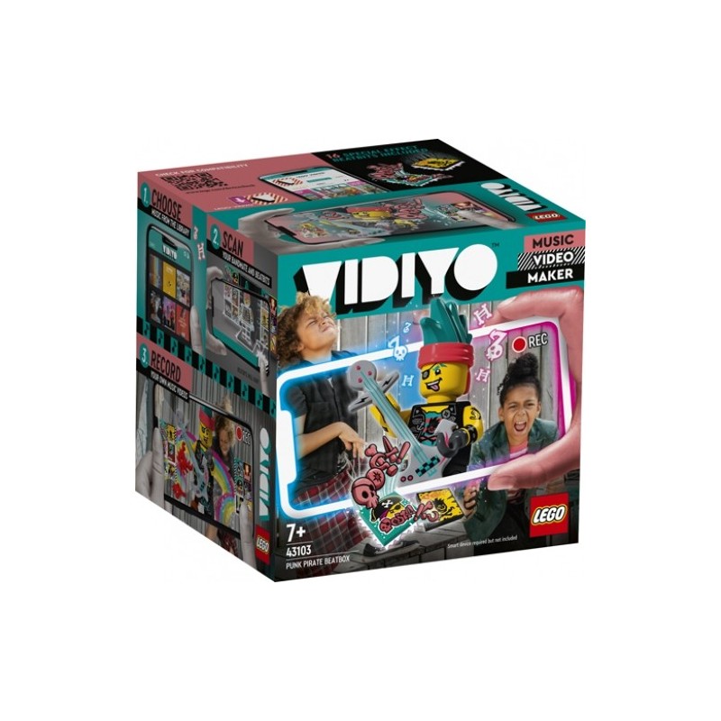 LEGO VIDIYO 43103 Punk Pirate BeatBox Novità