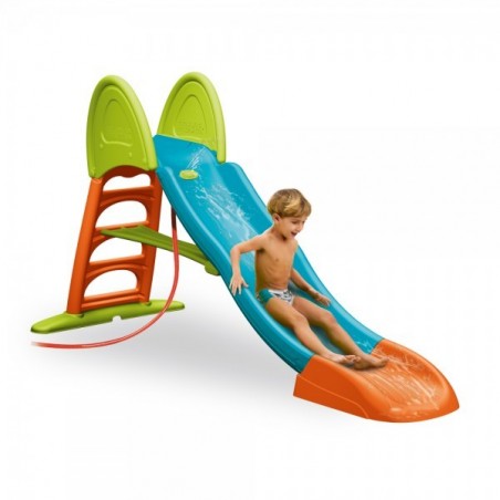 FEBER SUPER MEGA SLIDE CON ACQUA SCIVOLO CON DISCESA LUNGA 2,38 M ALTEZZA 130 CM 