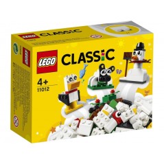 LEGO CLASSIC 11012, MATTONCINI BIANCHI CREATIVI, ANNI 4+