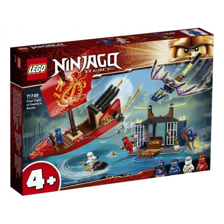 LEGO NINJAGO 71749, VOLO FINALE DEL BOUNTY DI DESTINY, ANNI 4+