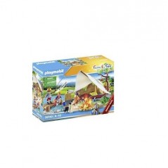 PLAYMOBIL FAMILY FUN 70743, FAMIGLIA IN CAMPEGGIO, ANNI 4-10