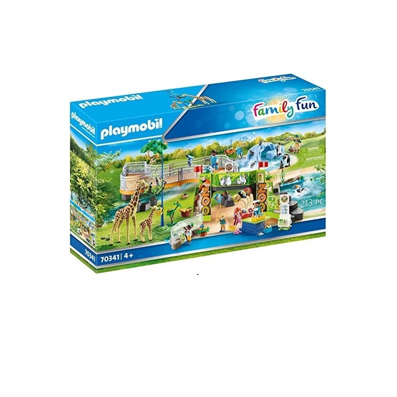 PLAYMOBIL FAMILY FUN 70343, RECINTO DEI LEONI, ANNI 4-10