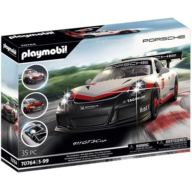 PLAYMOBIL 70764, PORSCHE 911 GT3 CUP, ANNI 5-99