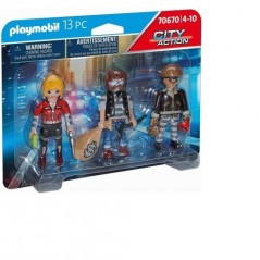 PLAYMOBIL CITY ACTION 70670, SQUADRA LADRI, ANNI 4-10