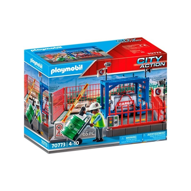 PLAYMOBIL CITY ACTION 70773, MAGAZZINO MERCI, ANNI 4-10