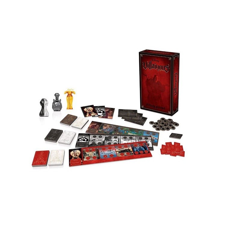 RAVENSBURGER VILLAINOUS PERFETTAMENTE MALVAGI,GIOCO DA TAVOLO CON I CATTIVI DISNEY, ANNI 10+