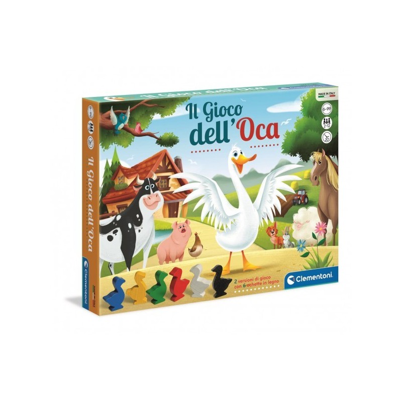 CLEMENTONI, IL GIOCO DELL'OCA, ANNI 6-99