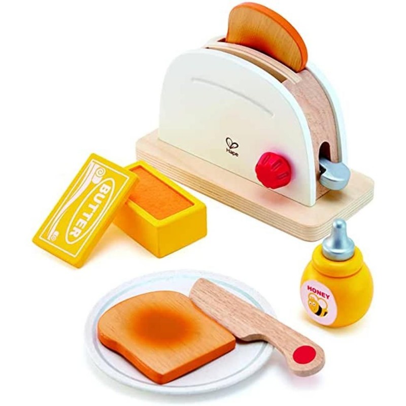 HAPE SET PER IL TOAST IN LEGNO, ANNI 3+