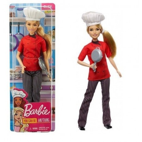 BARBIE YOU CAN BE ANYTHING, BARBIE CHEF, ANNI 3+