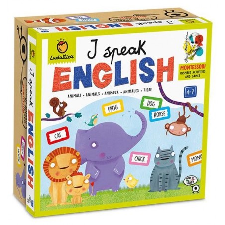 LUDATTICA MONTESSORI, I SPEAK ENGLISH, ANNI 4-7