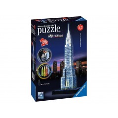 Puzzle 3d Ravensburger Night edition Chrysler Building New york 216 pz 10-99 anni 
