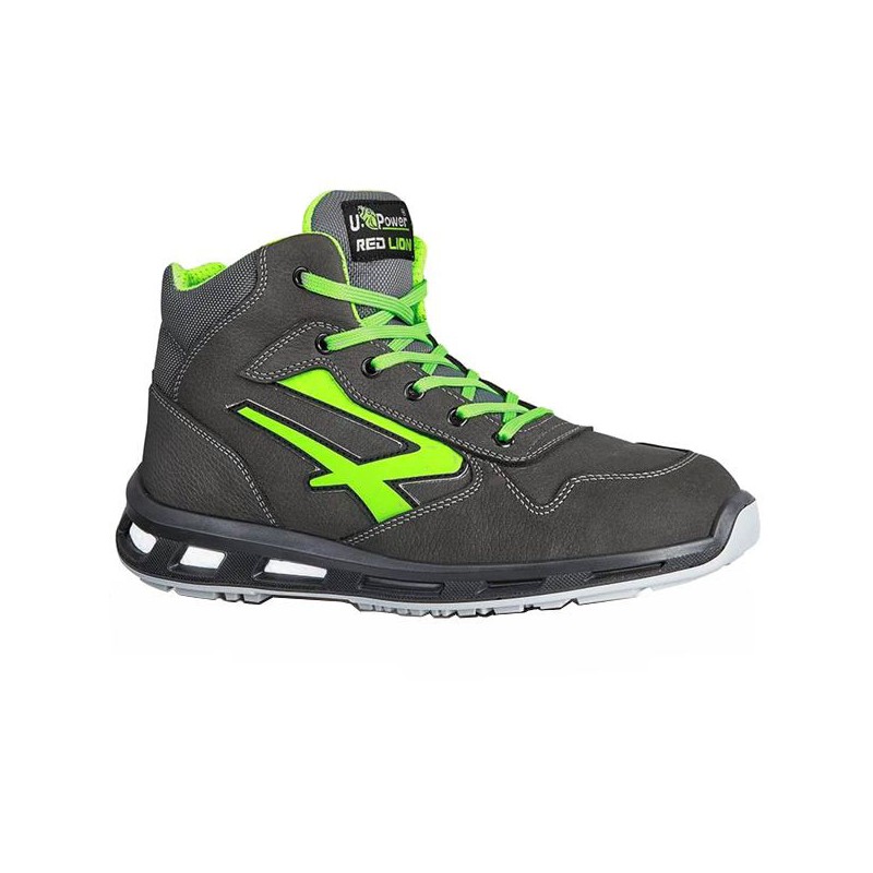 SCARPE HUMMER VERDE/GIALLO ALTE 39       S3 UPOWER