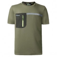 MAGLIETTA T-SHIRT BURNT OLIVE S    CHRISTAL UPOWER