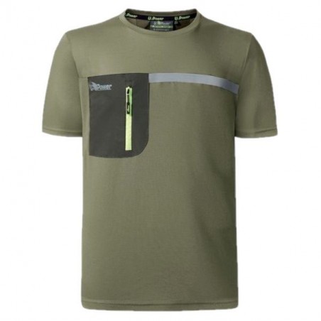 MAGLIETTA T-SHIRT BURNT OLIVE XL   CHRISTAL UPOWER