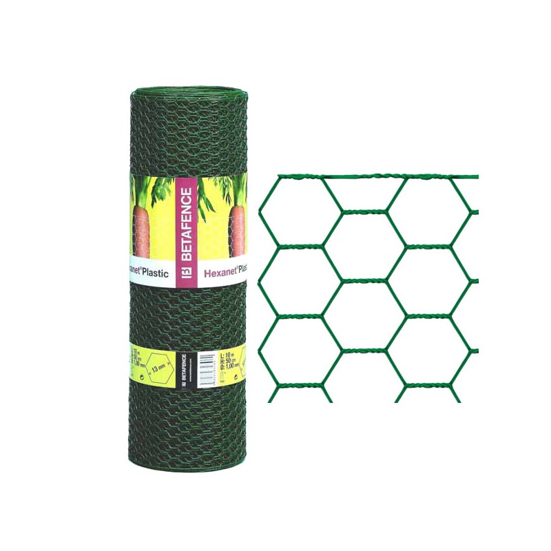 RETE HEXANET PLASTIC 25/1 h 100 m 10     BETAFENCE