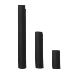 TUBO ACCIAIO  8x 50 NERO            2MM PELLET ALA