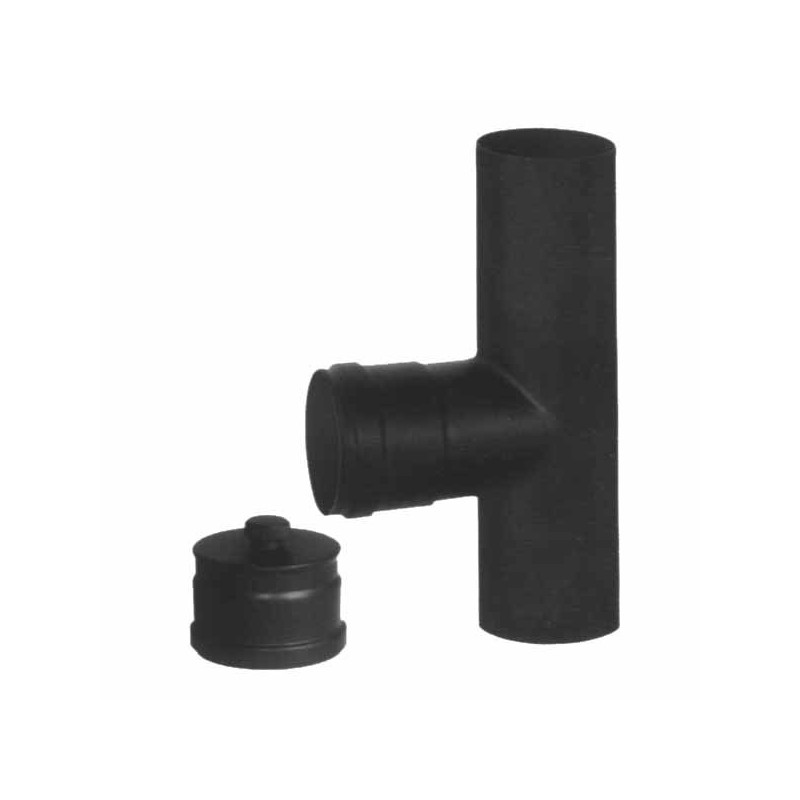 GOMITO T ACCIAIO   8 NERO           2MM PELLET ALA