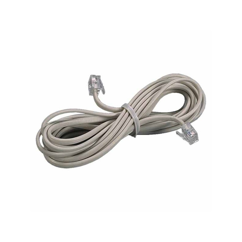 PROLUNGA TELEFONO PLUG 6/4 m 3 AVORIO    21280 FME