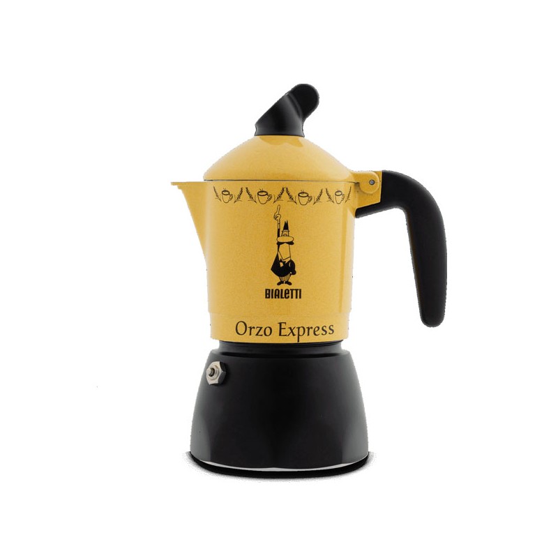 CAFFETTIERA ORZO EXPRESS GIALLA    Tz   2 BIALETTI